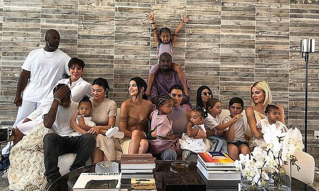 Anúncio do fim de 'Keeping up with the Kardashians' foi feito por Kim, em uma rede social Foto: Reprodução / Instagram