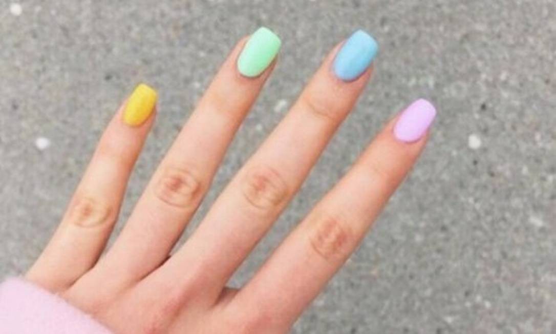 Unhas de uma VSCO Girl Foto: Instagram