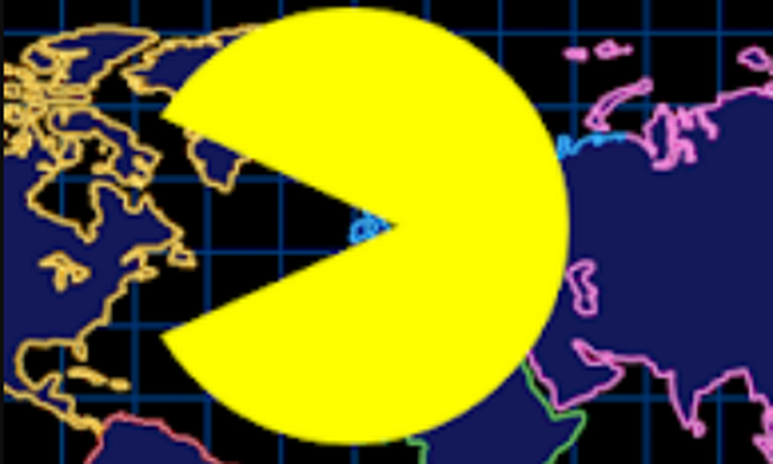 Pac-Man Geo: viagens virtuais com ajuda do Google Maps Foto: Reprodução