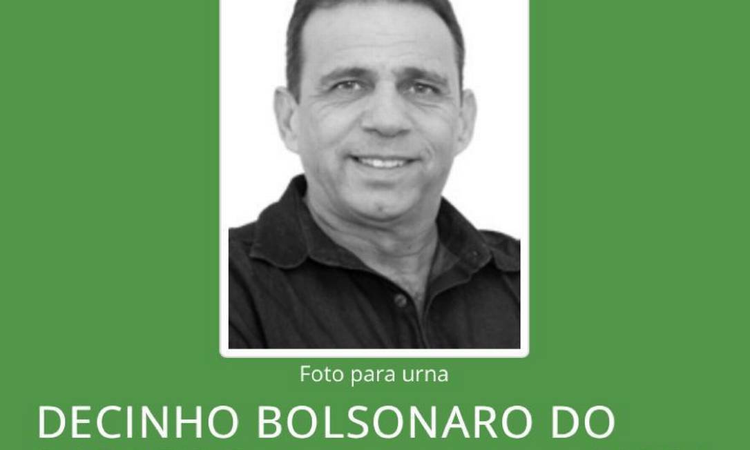 Decinho Bolsonaro do Barreiro, candidato a vereador por Belo Horizonte Foto: Reprodução/TSE / Reprodução/TSE