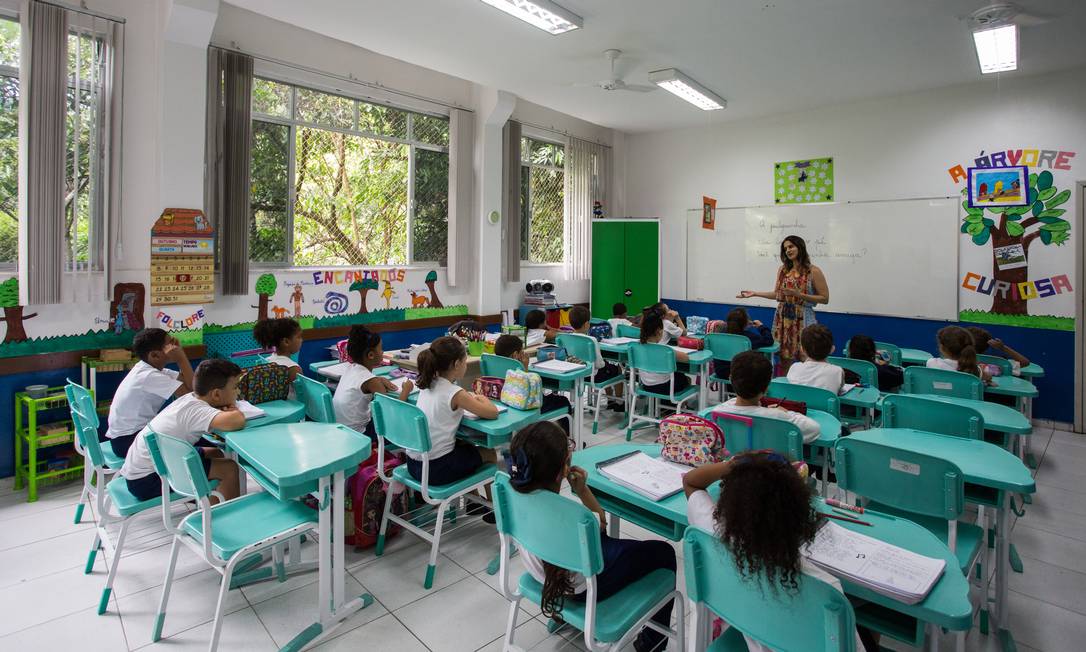 Ideb é o principal índice da educação básica Foto: Emily Almeida / Agência O Globo