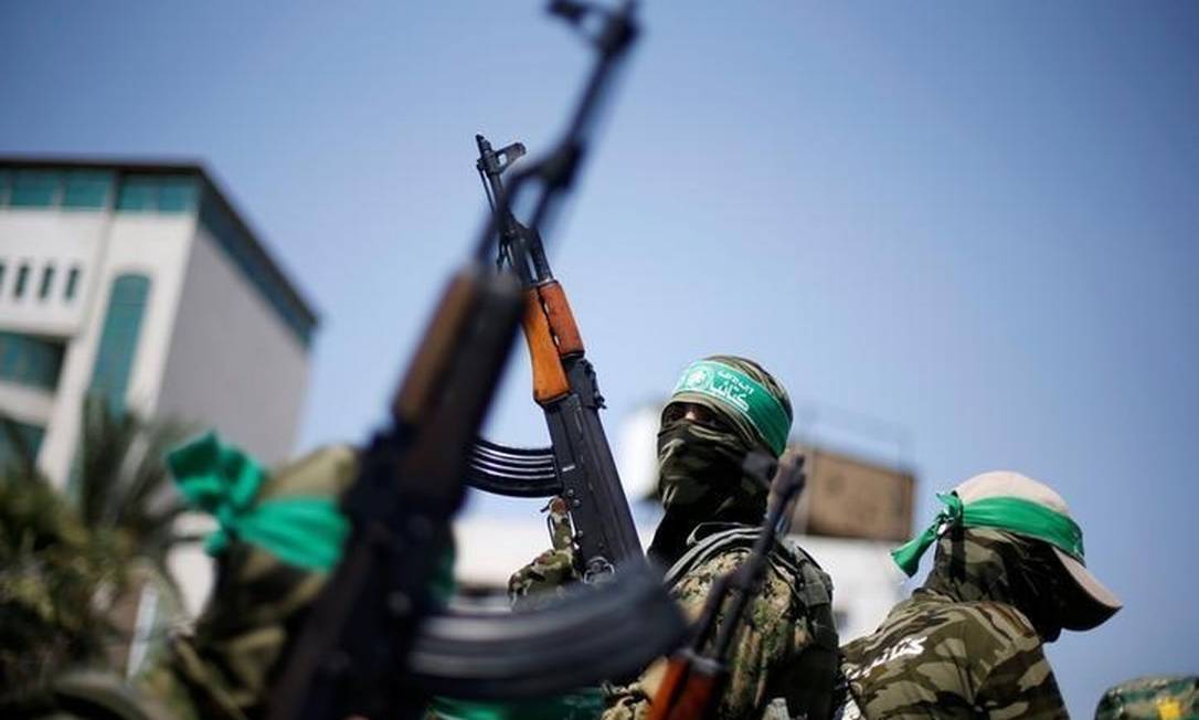 Hamas, cliente do Arab Bank, parceiro do Standard Shattered Foto: Mohammed Salem / Reuters