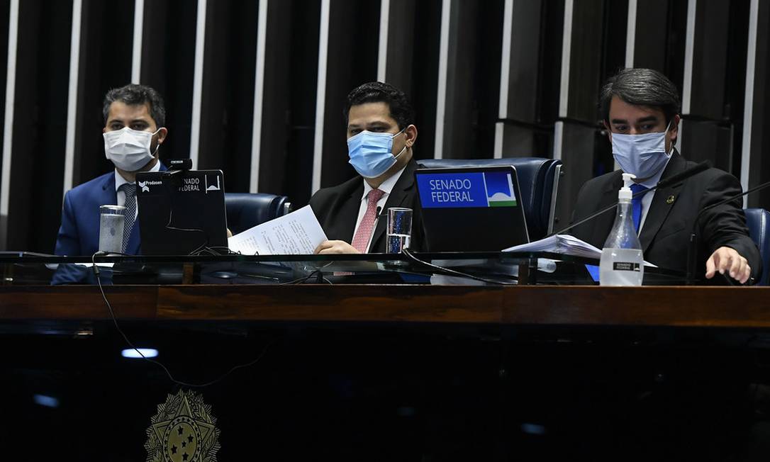 Na primeira sessão presencial desde o início da pandemia, Senado foca na aprovação de embaixadores Foto: Marcos Oliveira / Marcos Oliveira/Agência Senado