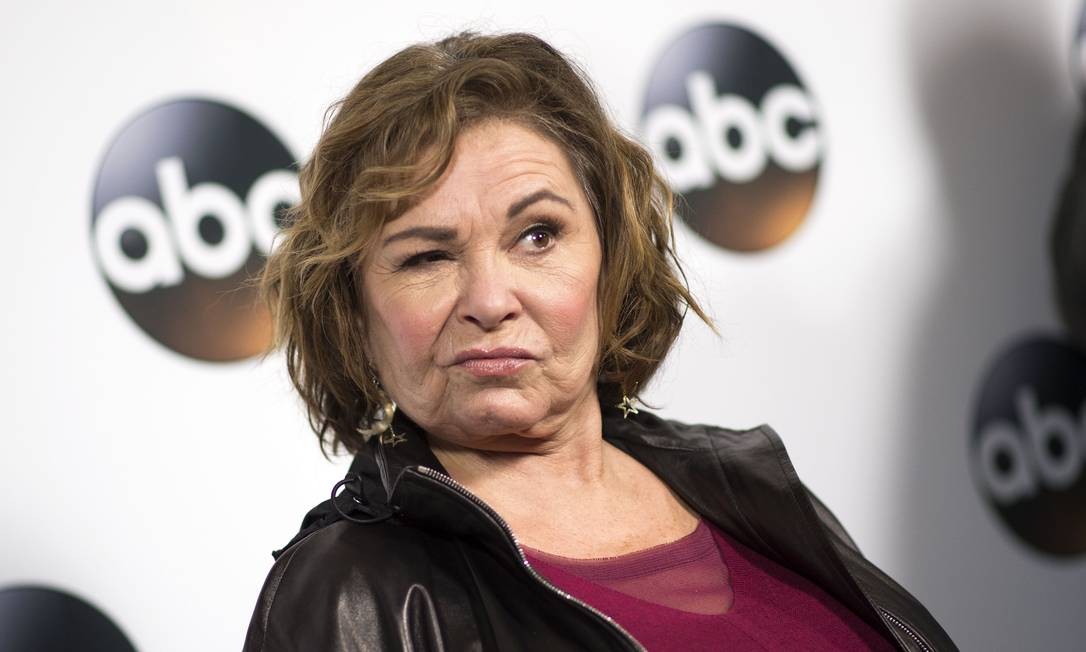 Atriz Roseanne Barr Foto: VALERIE MACON / AFP