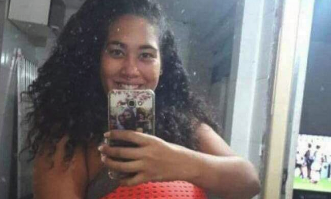 Thaysa Campos dos Santos, de 23 anos: grávida de oito meses sumiu e foi encontrada morta próximo à estação de trem de Deodoro Foto: Reprodução