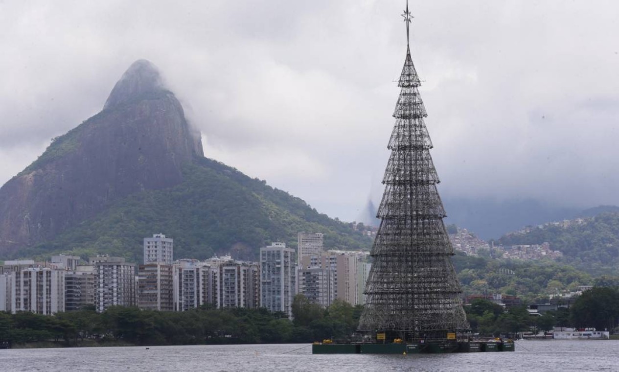 Árvore de Natal da Lagoa não será montada este ano no Rio por causa da  pandemia - Jornal O Globo