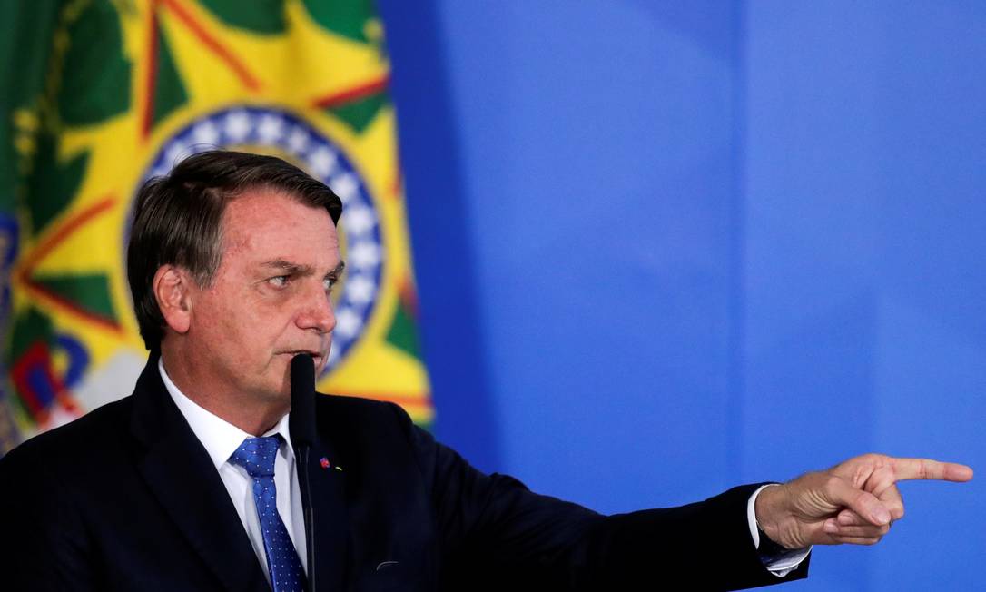 O presidente Jair Bolsonaro Foto: UESLEI MARCELINO / REUTERS