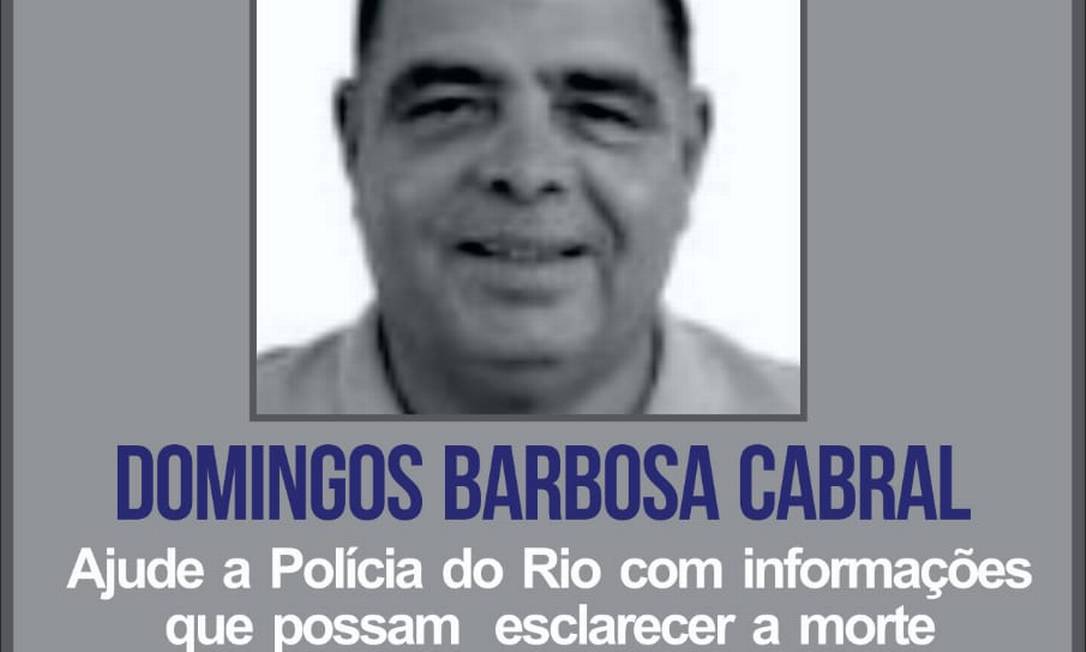 Cartaz foi divulgado no Portal dos Procurados; polícia investiga assassinato Foto: Reprodução
