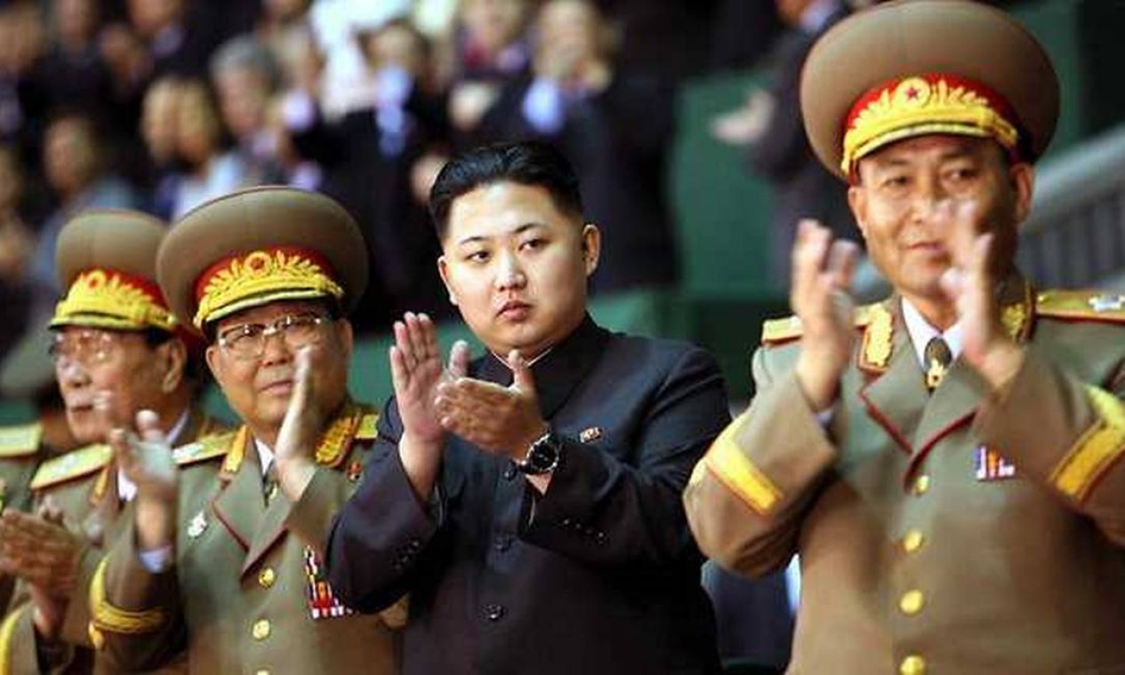 Kim Jong-un: polêmico líder sucedeu o pai no comando da Coreia do Norte em 2011 Foto: Divulgação