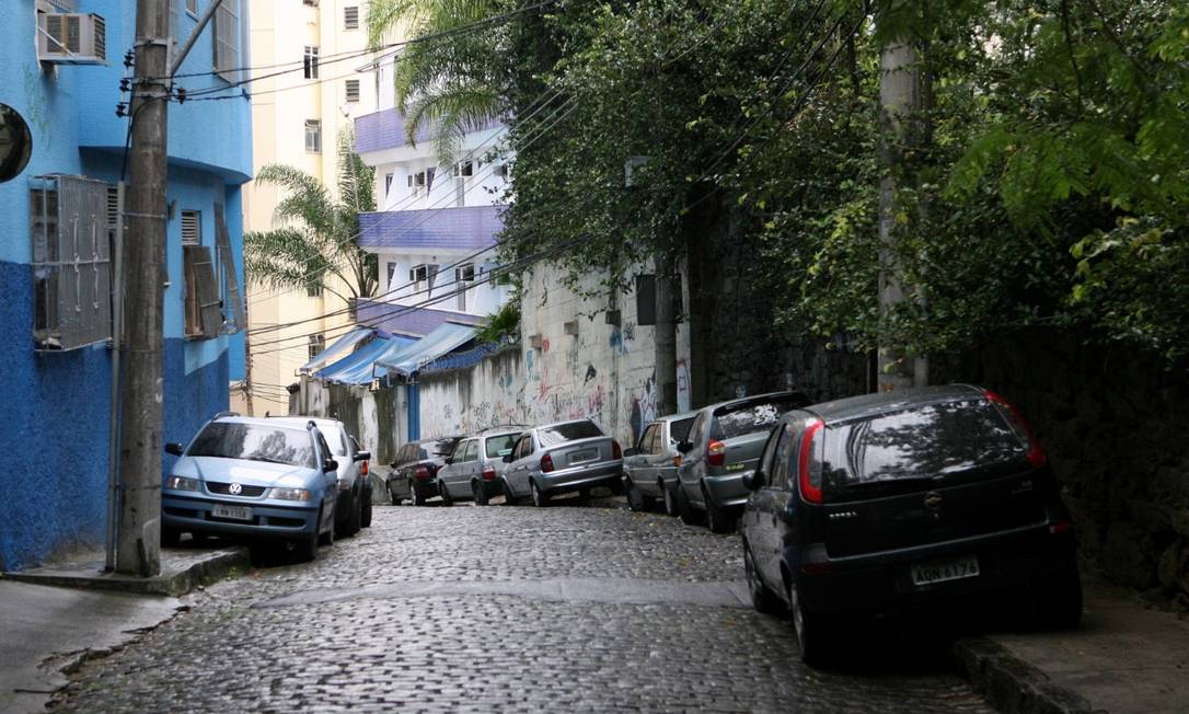 Ladeira Saint Roman: um dos acessos ao complexo de favelas de Pavão, Pavãozinho e Cantagalo Foto: Berg Silva / Agência O Globo