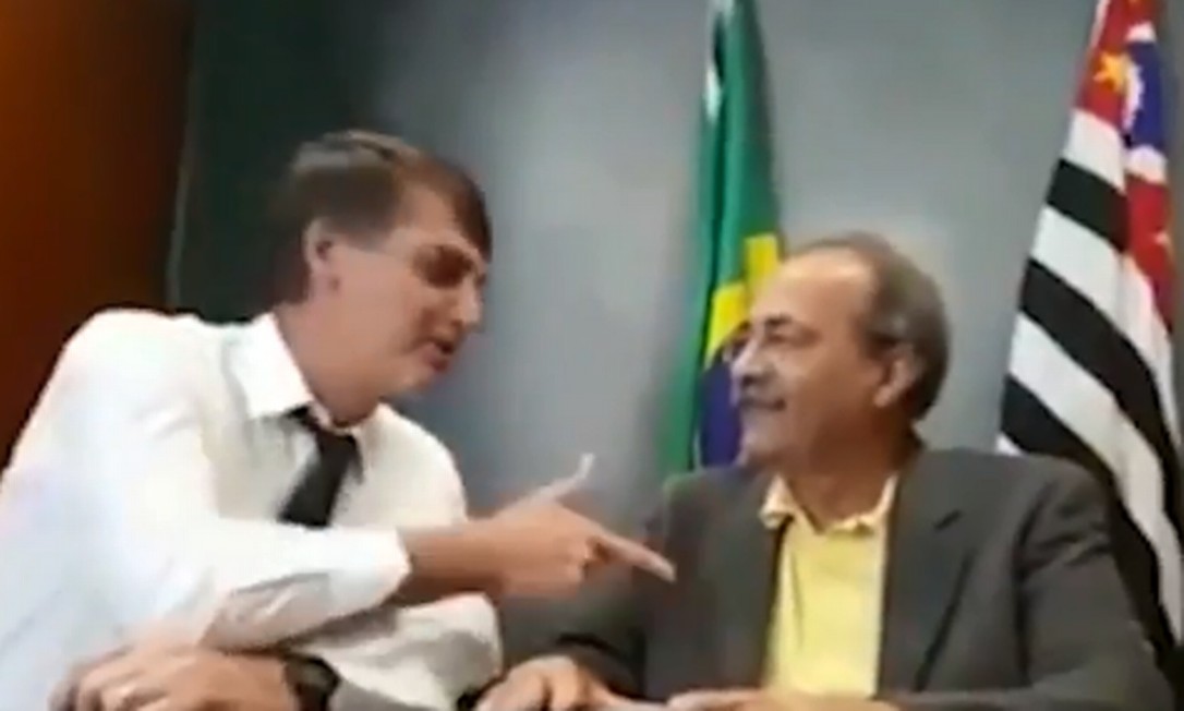 Vídeo mostra Bolsonaro elogiando Chico Rodrigues Foto: Reprodução