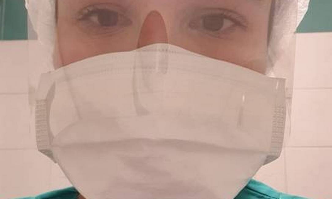 A infectologista Renata Mendonça, que faz estágio em hospital italiano Foto: Divulgação