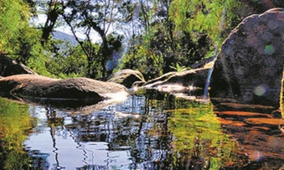 Cachoeira Véu da Noiva, no Parque Nacional da Serra dos Órgãos Foto: Divulgação