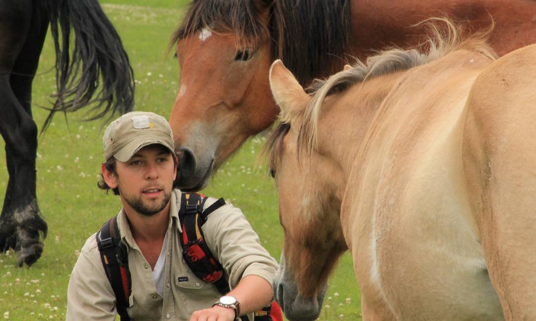Filipe Masetti, primeiro brasileiro a realizar o feito de atravessar o continente a cavalo Foto: Acervo Pessoal