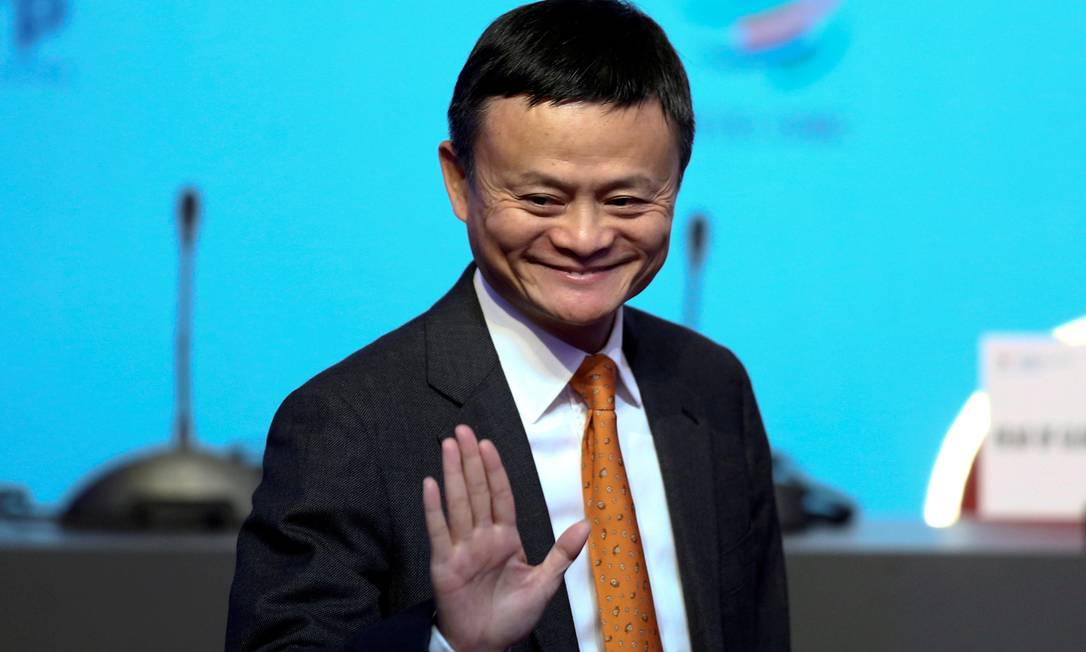 O bilionário chinês Jack Ma, líder do Grupo Alibaba Foto: Marcos Brindicci / Reuters