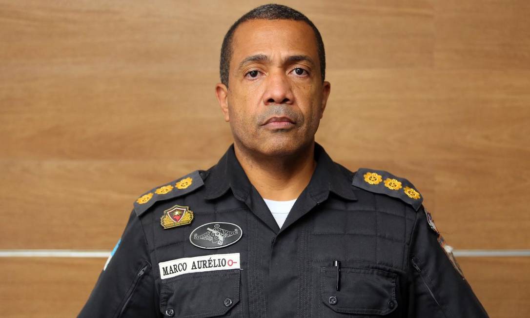 O coronel Marco Aurélio Santos assume a Seap Foto: Philippe Lima / Divulgação