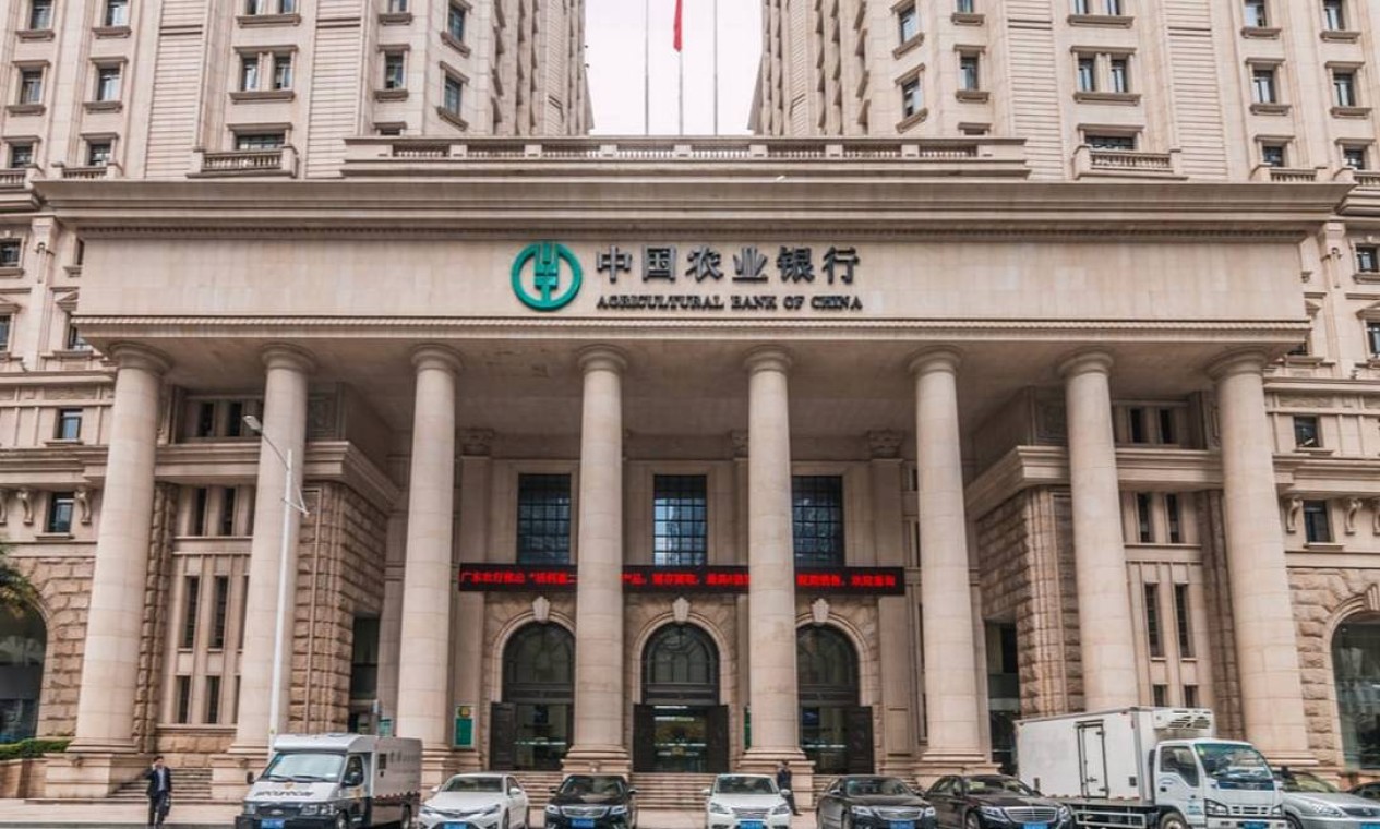 O Agricultural Bank of China fez seu IPO em 2017, captando US$ 22,1 bilhões Foto: Reprodução