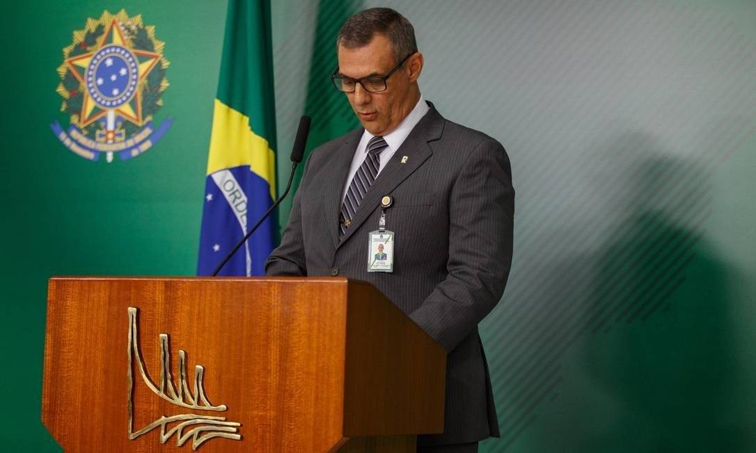 General Otavio Rêgo Barros é ex-porta-voz da Presidência da Republica do governo Bolsonaro Foto: Daniel Marenco / Agência O Globo