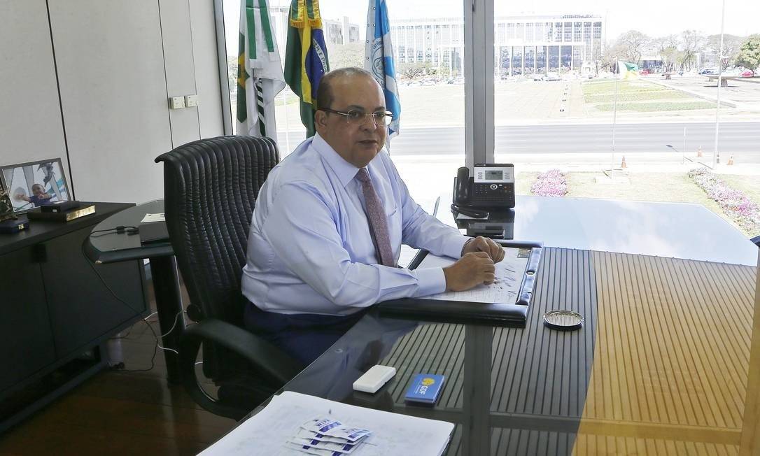 Governador do Distrito Federal, Ibaneis Rocha Foto: Jorge William / Agência O Globo