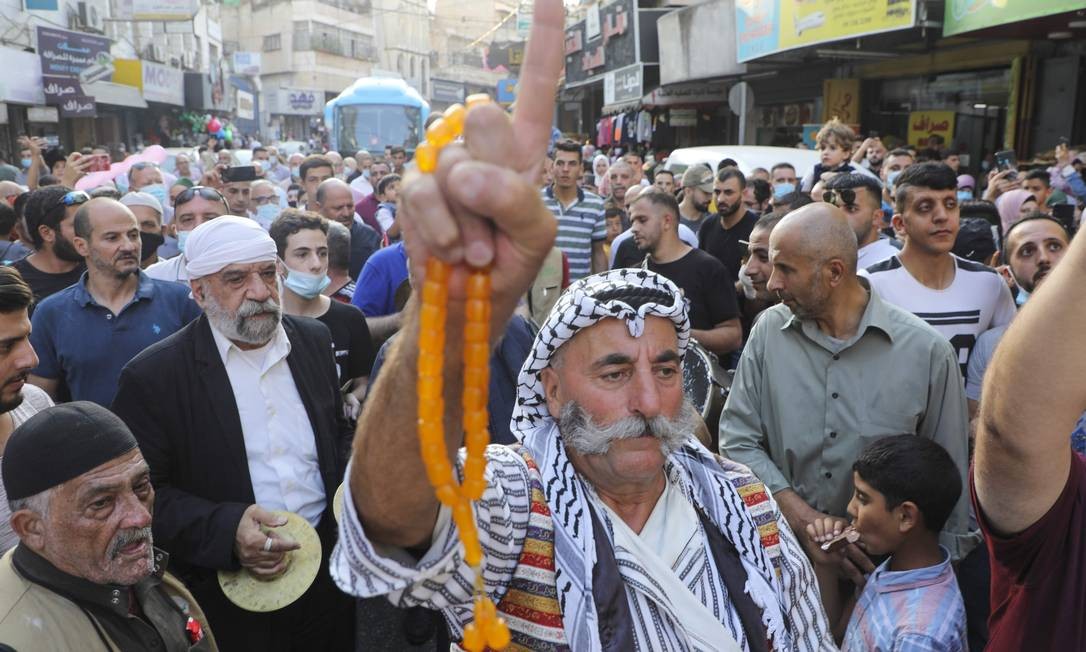 Palestinian Muslims celebrate the birth of the Prophet Muhammad, known in Arabic as 