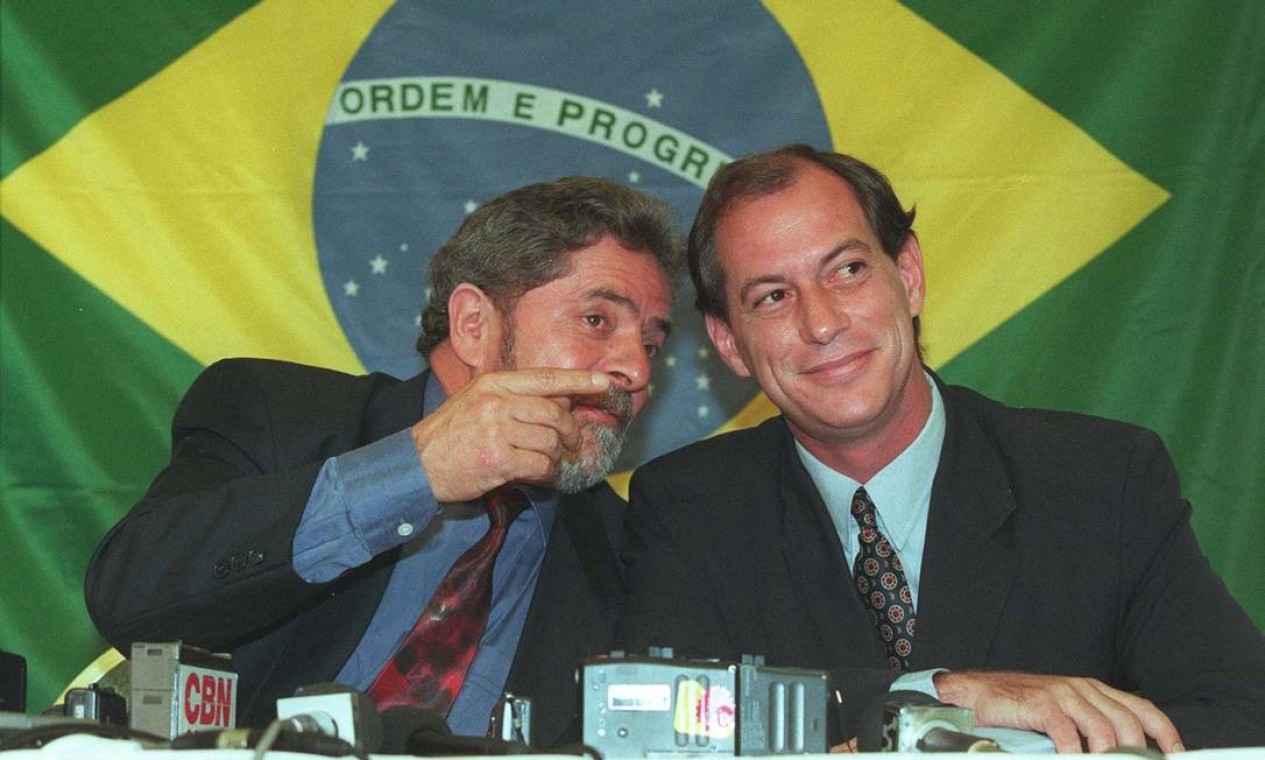 Lula e Ciro, aliados na eleição de 1998 para impedir reeleição de Fernando Henrique Foto: Luiz Carlos Santos /  