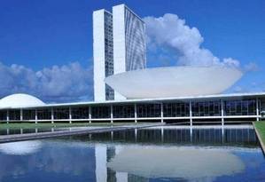 The facade of the National Congress, in Brasilia Photo: Chamber of Deputies / Disclosure