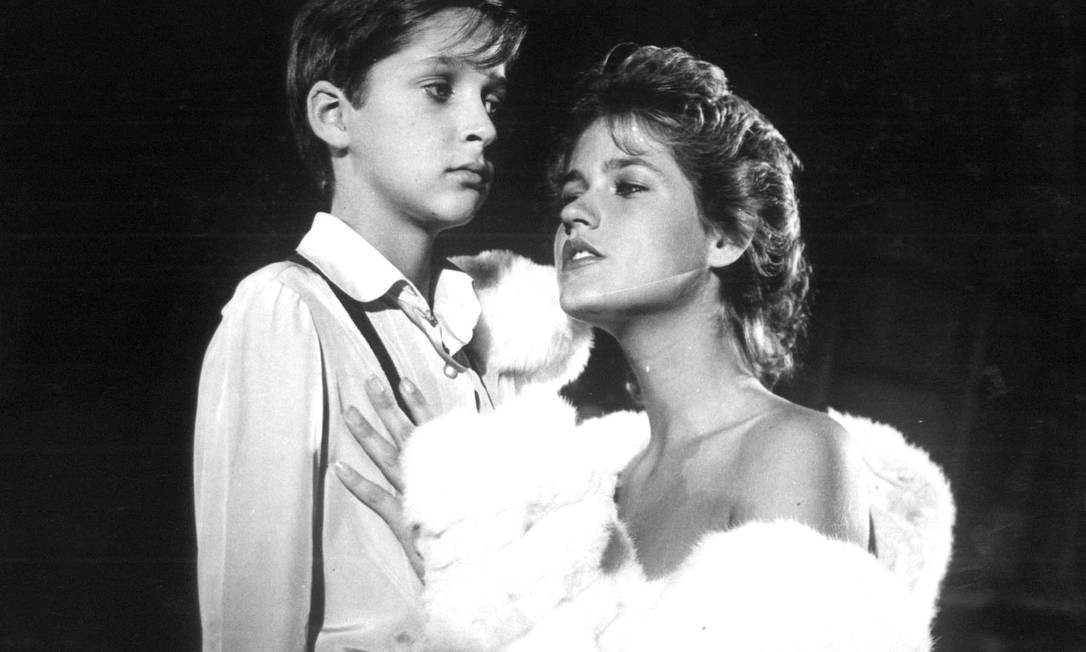 Xuxa Meneguel, in 1982, in the film 