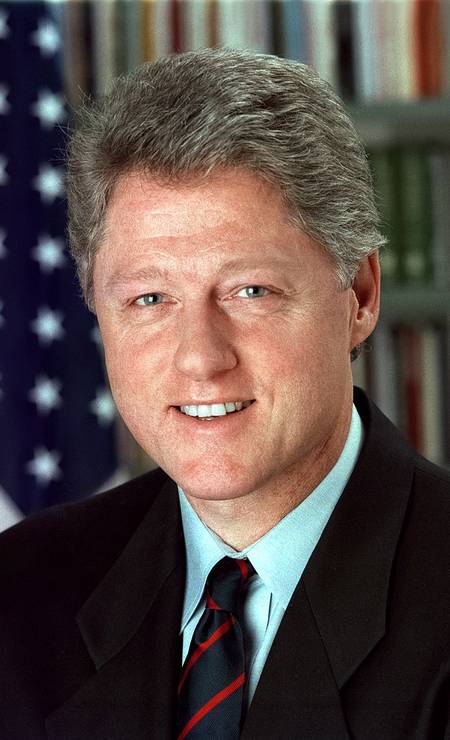 Bill Clinton, democrata, governou de 1993 a 2001 Foto: Divulgação / White House