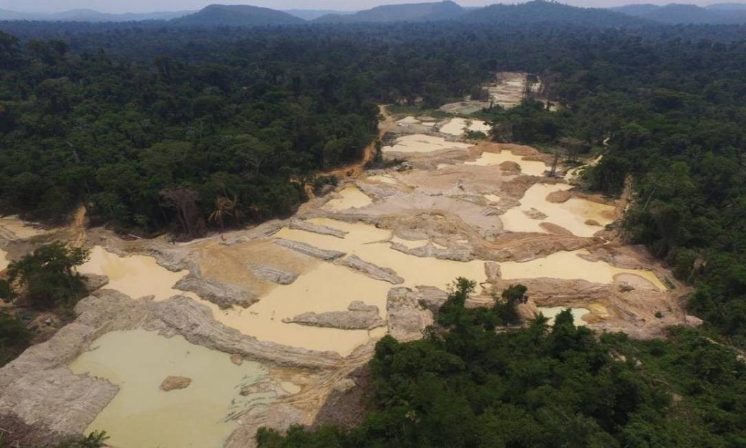 A Terra Indígena Apyterewa tem sido alvo de pecuaristas, garimpeiros, madeireiros e grileiros Foto: Polícia Federal/Divulgação