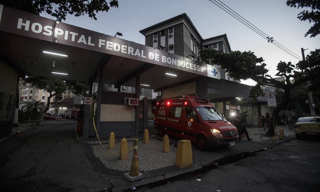 Número de mortes de pacientes do Hospital federal de Bonsucesso subiu para 16 Foto: Alexandre Cassiano - 28.10.2020 / O Globo
