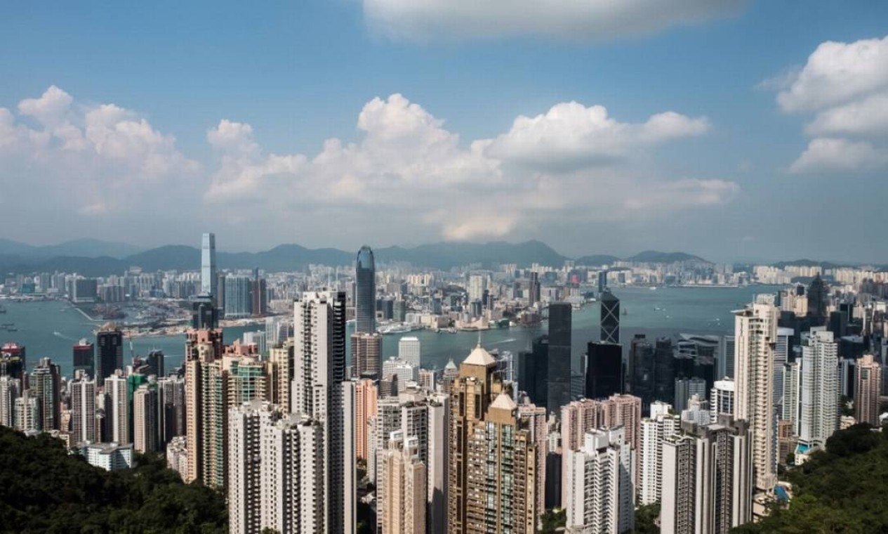 Hong Kong se manteve no topo do ranking das cidades mais caras do mundo Foto: Bloomberg
