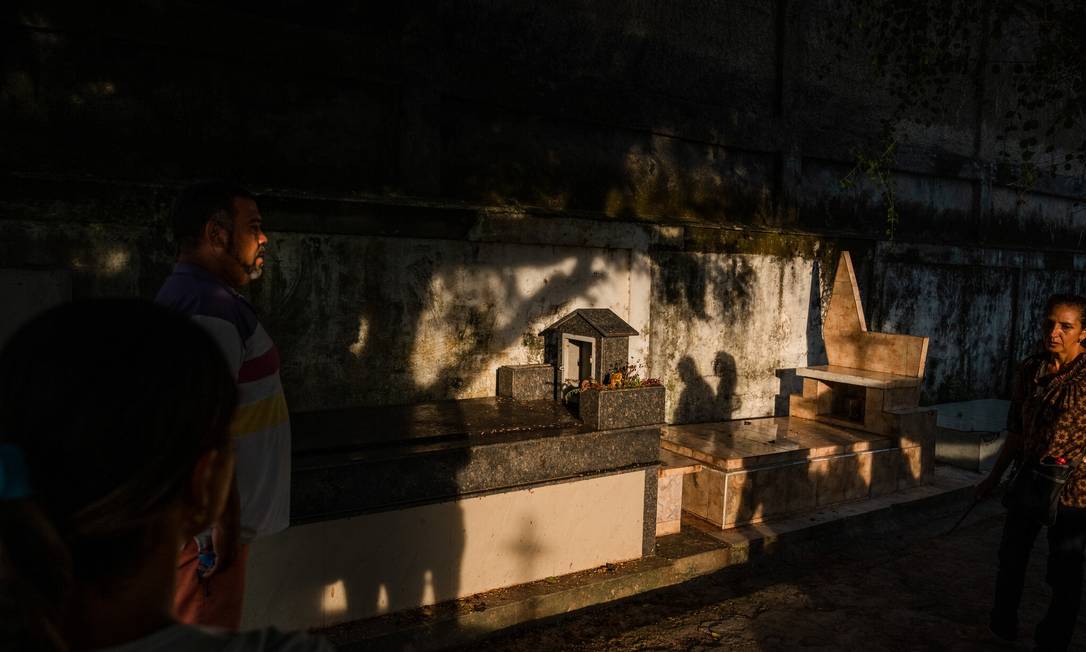Túmulo de José Carmelo Bislick em Guiria, Venezuela Foto: Adriana Loureiro Fernandez / New York Times