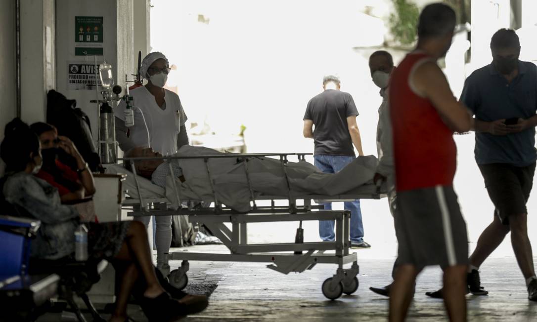Hospital do Ingá, em Niterói: casos graves têm aumentado, de acordo com a direção da unidade Foto: Gabriel de Paiva em 19-11-2020 / Agência O Globo