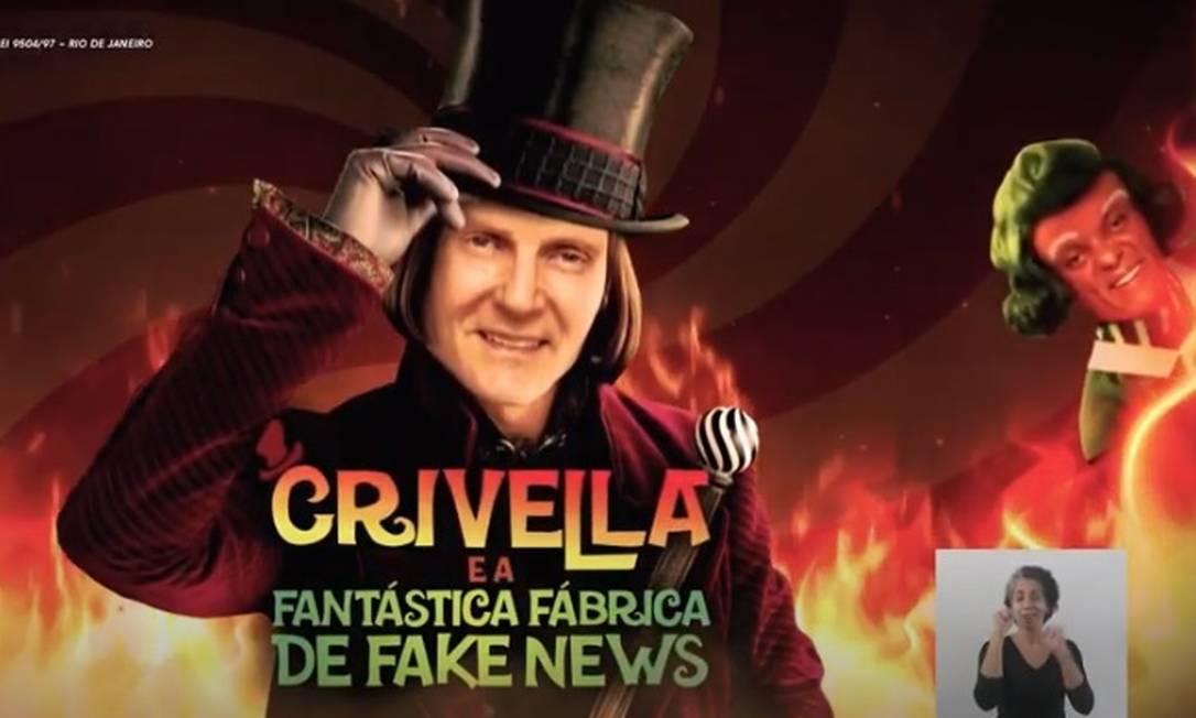 Campanha de Eduardo Paes acusa Crivella de espalhar fake news Foto: Reprodução