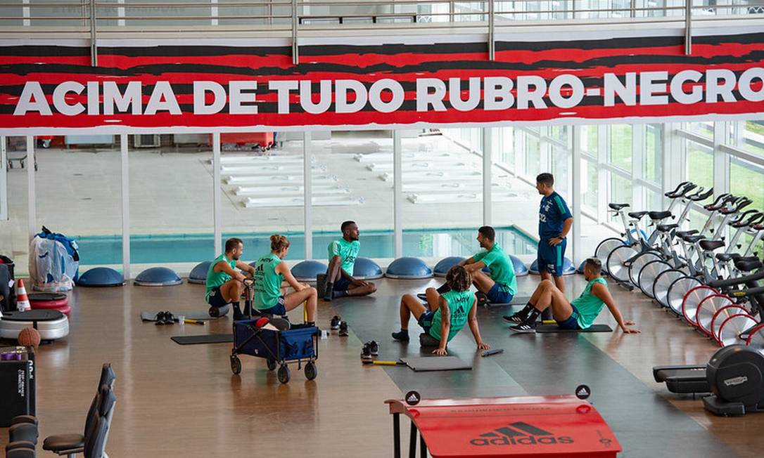 Estrutura de ponta do Flamengo tem tido troca constante de profissionais desde o ano passado Foto: Divulgação