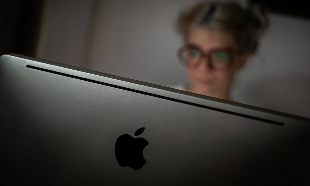 Apple: bons resultados nas vendas de Macs Foto: Hermes de Paula / Agência O Globo
