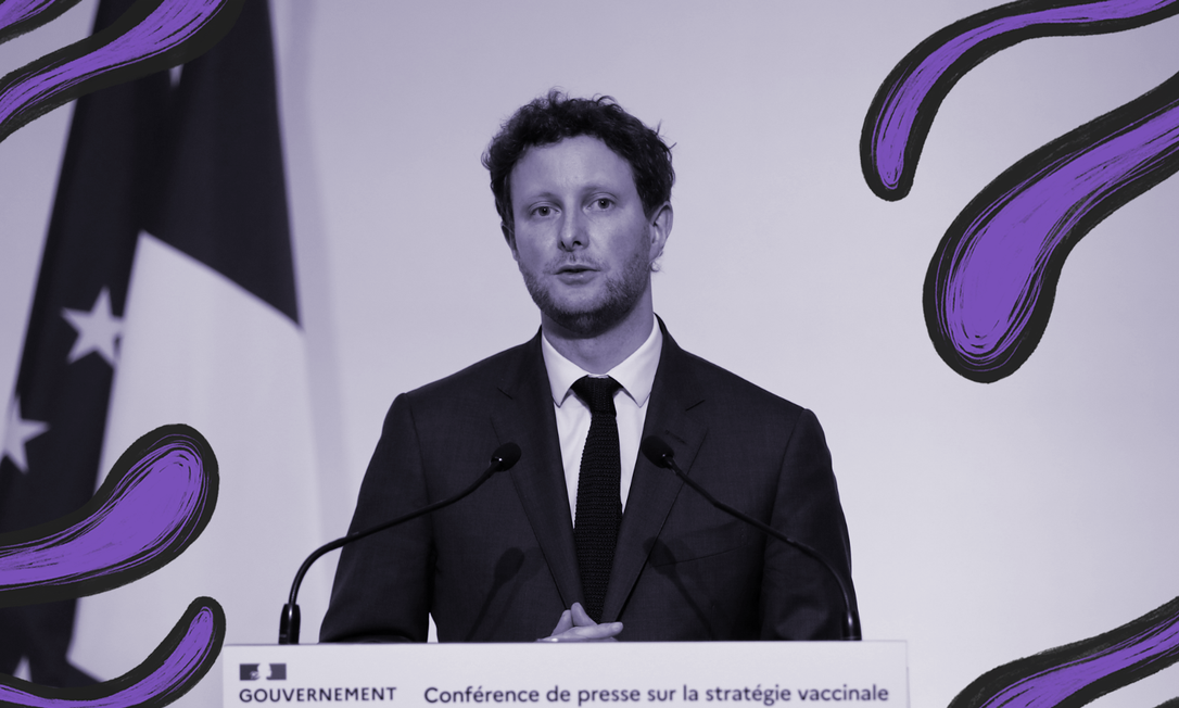 Clement Beaune: ministro francês declarou que é homossexual e que irá a uma das áreas "livres de LGBTs da Polônia para apoiar uma associação que luta pelo aborto (3.12.20) Foto: REUTERS/Benoit Tessier/Pool