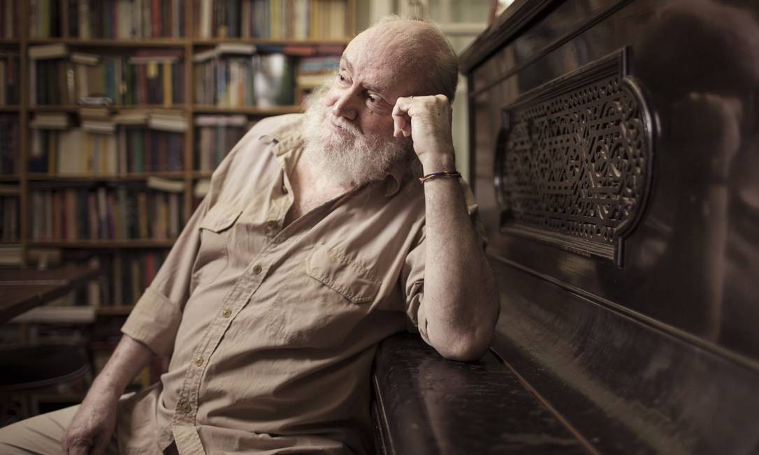 O compositor e escritor Aldir Blanc, faleceu, em decorrência de Covid-19, aos 73 anos, no dia 4 de maio. Foto: Leo Martins / Agência O Globo