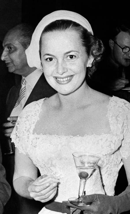 Olivia de Havilland morreu aos 104 anos, no dia 26 de julho. Ela ficou famosa pelo filme 'E o vento levou...' Foto: - / AFP
