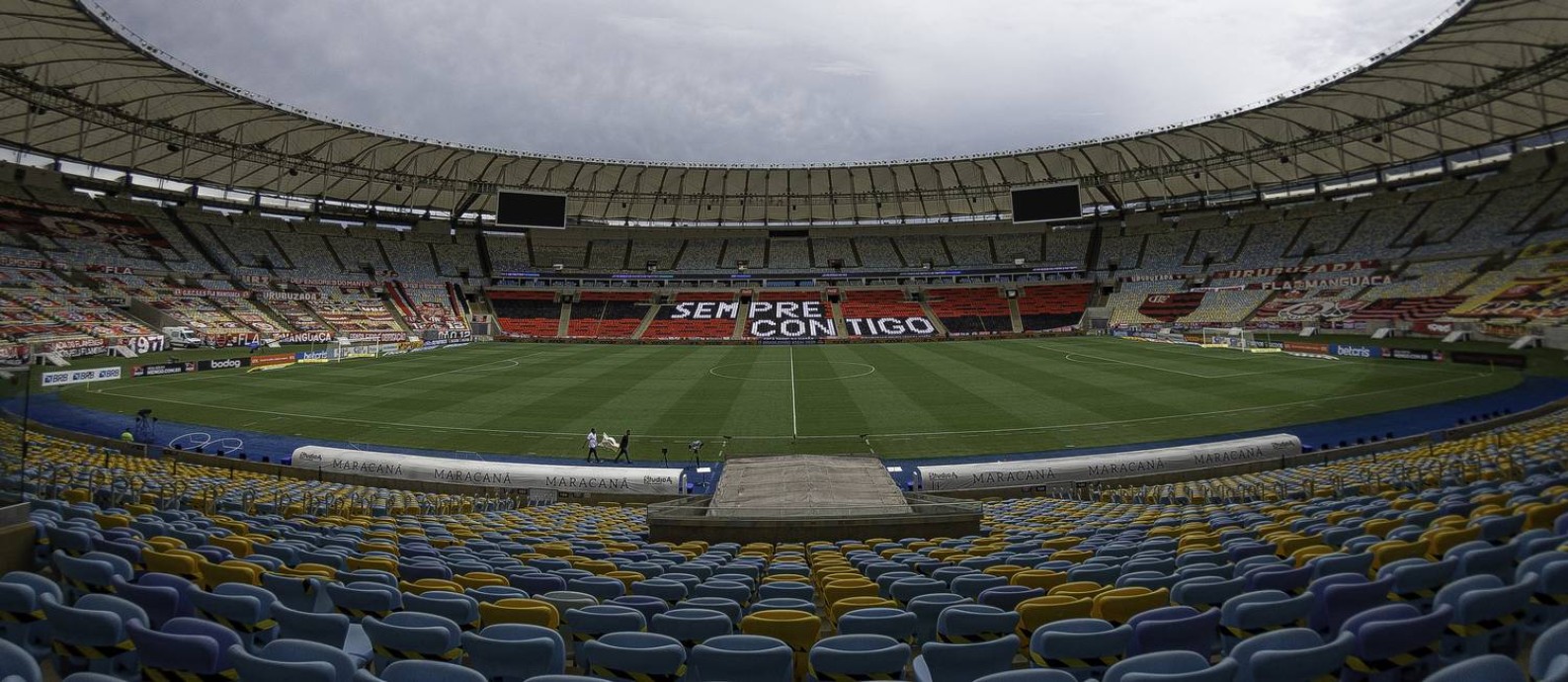 Maracanã já recebeu 40 jogos em 2020 Foto: Alexandre Vidal / Flamengo