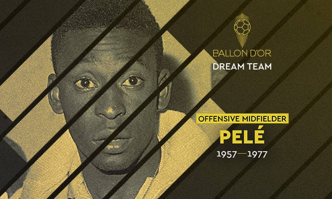 Pelé é eleito em time da história da France Football Foto: Divulgação/France Football