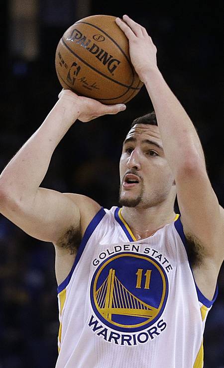 Klay Thompson Foto: Ben Margot /  