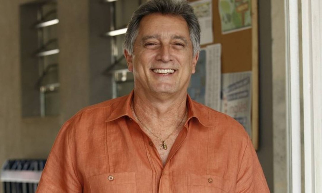 O ator Eduardo Galvão morreu no dia 7 de dezembro, de Covid-19 Foto: Raphael Dias/TV Globo