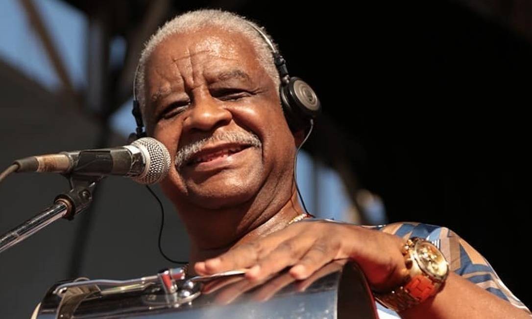 Ubirany, um dos líderes do Fundo de Quintal, morreu por causa de Covid-19 no dia 11 de dezembro. Ele tinha 80 anos Foto: Reprodução