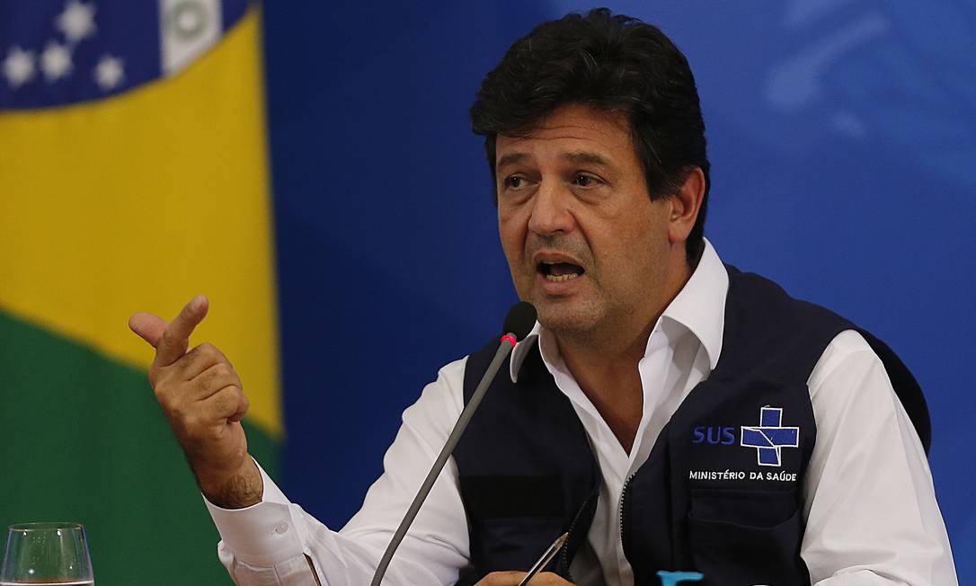 Ex-ministro da Saúde Luiz Henrique Mandetta. Foto: Jorge William / Agência O Globo