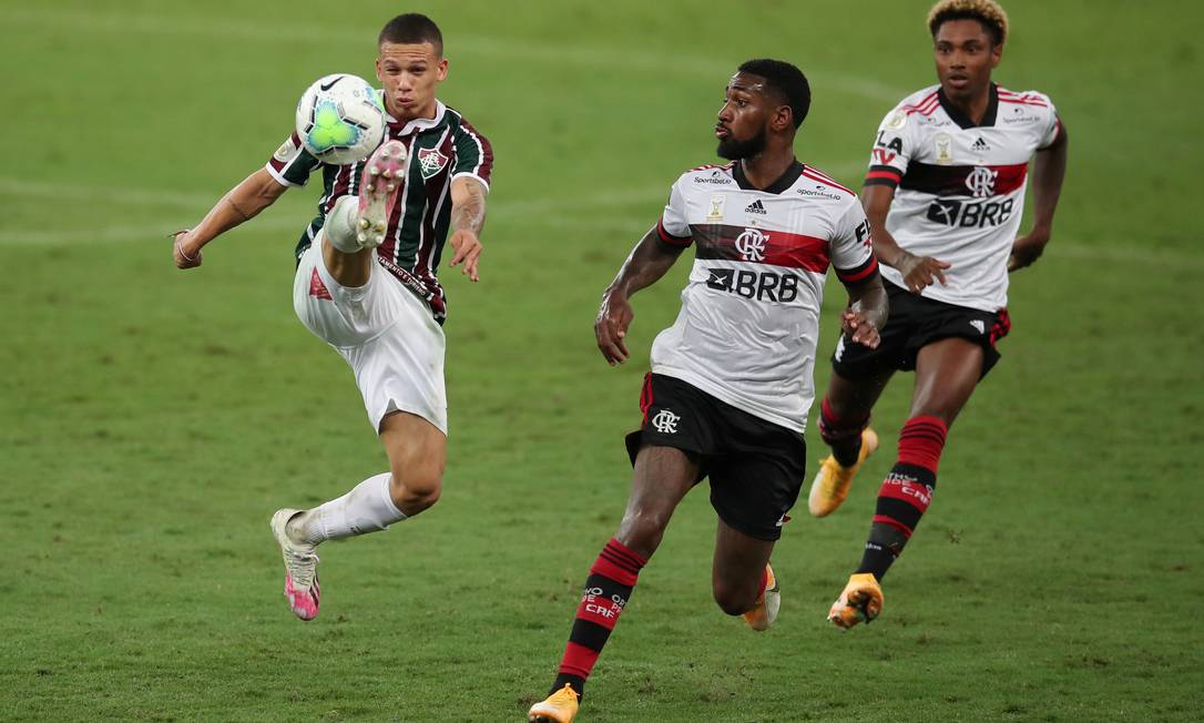 Flamengo e Fluminense farão o primeiro clássico do Carioca 2021 Foto: Ricardo Moraes/Reuters