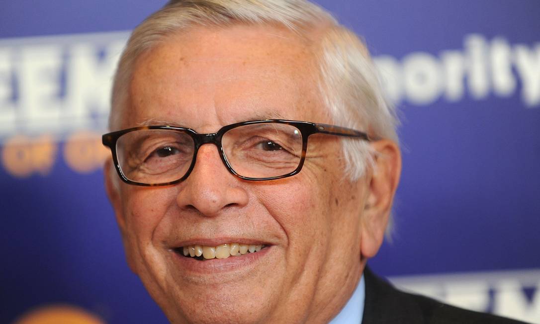 01/01 - David Stern, ex-comissário da NBA, aos 77, de hemorragia cerebral Foto: BRAD BARKET / AFP