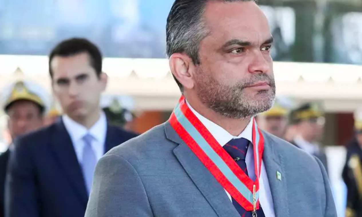 Pedro Cesar Nunes Ferreira Marques de Sousa foi nomeado interino na Secretaria-Geral da Presidência. Ele é major da reserva da Polícia Militar do Distrito Federal Foto: Palácio do Planalto