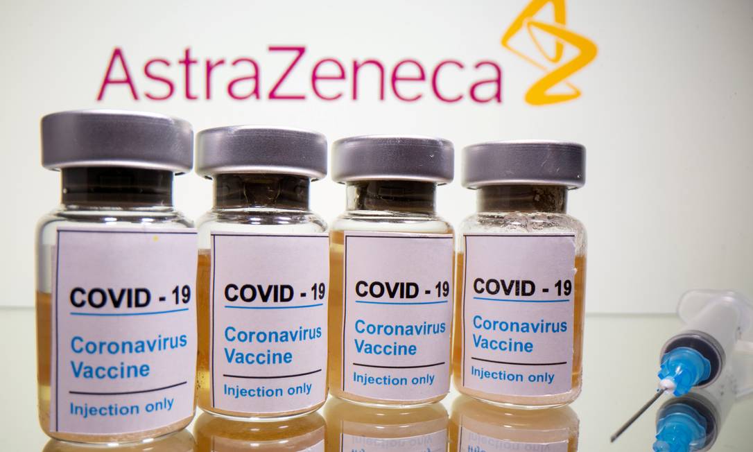 Doses da vacina da Universidade de Oxford e AstraZeneca Foto: DADO RUVIC / REUTERS