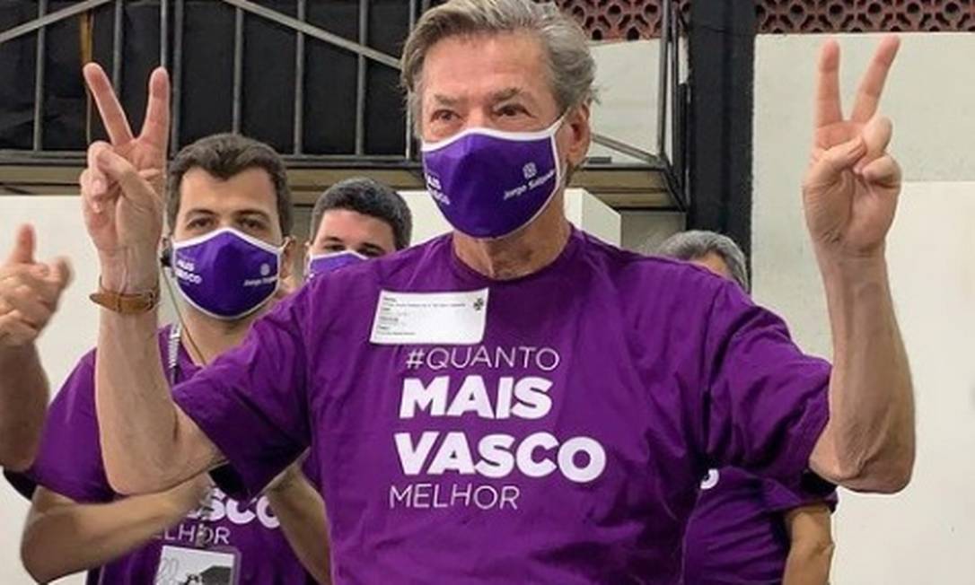 Vitória de Jorge Salgado tira grupo atual do poder do Vasco, mas gestão não deve ser tão diferente Foto: Divulgação
